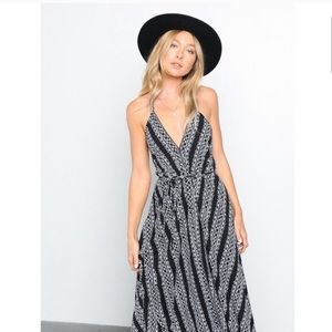 Erin printed midi dress